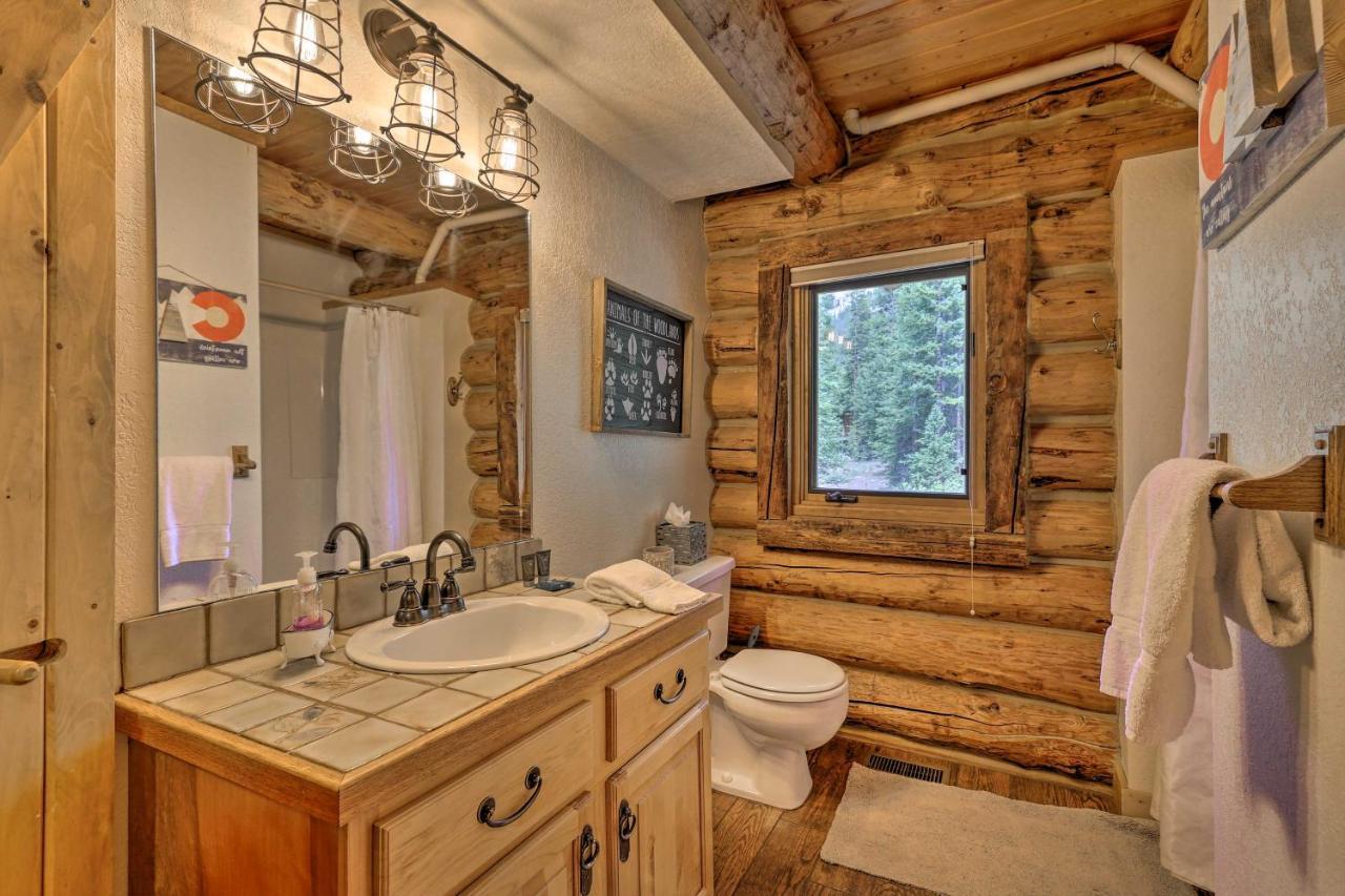 Cozy Breckenridge Cabin With Deck, 8 Mi To Gondola المظهر الخارجي الصورة
