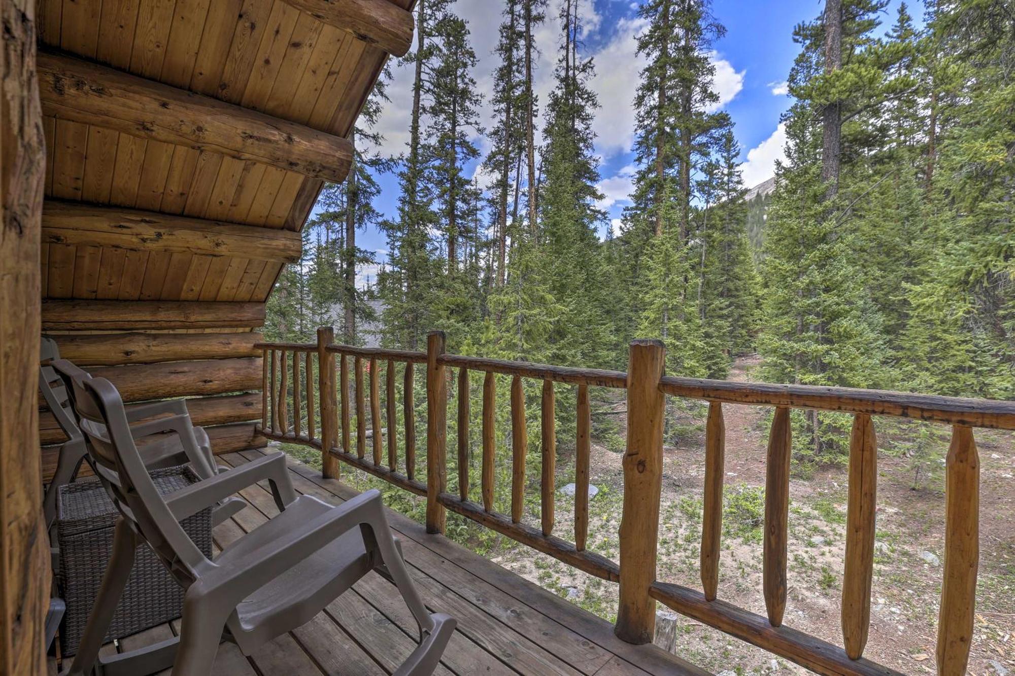 Cozy Breckenridge Cabin With Deck, 8 Mi To Gondola المظهر الخارجي الصورة